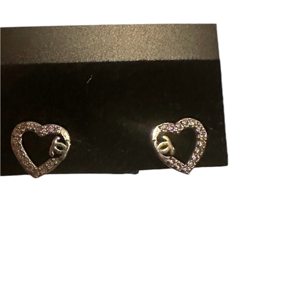 Earrings laminated gold
